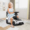 Kids Sliding Walking Car 3-in-1 Ride on Push Car w/2 Universal Wheels-White