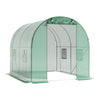 Walk in Polytunnel Greenhouse Large Outdoor Garden Grow House w/ Door Window