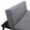 3 Seater Click-Clack Soft Fabric Sofa Bed Home Office Furniture Recliner Couch