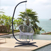 Adjustable Egg Chair Hanging Swing Stand Hammock Lounge Chair Bracket Max 330lbs