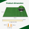 152x117cm Golf Hitting Mat Artificial Turf Mat 27mm Outdoor Practice Grass Mat