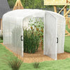 Polytunnel Greenhouse 3x2x2m Walk In Garden Plants Grow House Shed Unit Door