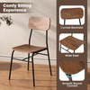 Dining Table Set Rectangular 4 Chairs Industrial Kitchen Furniture Storage Units