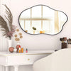 Framed Arched Mirror Wall Mounted Vanity Makeup Bedroom Glass Dressing Mirror
