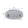 LED Ceiling Crystal Lights Luxury Chandelier Modern Pendant Lamps Kitchen Lights