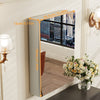 Sleek Aluminum Bathroom Mirror Cabinet Medicine Cabinet Waterproof Rustresistant