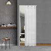 PVC Folding Concertina Door Gloss Sliding Door Panel Washable Bi Divider Screen