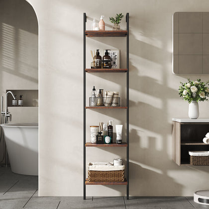 Large Capacity Home Storage Shelves 5-layer Industrial Floating Shelf Shelving