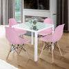 1/2/4 Dining Chair Glass/Wood/Metal Dining Table Office Coffee Lounge Furniture