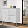 Office Metal Filing Cabinet Cupboard DrawerUnit Document Bedside Table Furniture