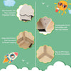 Kids Play Tent Indoor Kids Playhouse with Star Lights Toddler Castle Play Tent