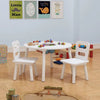 Children Table and 2 Chairs with Storage Kids Bedroom Furniture Playroom Bedroom