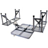 PORTABLE FOLDING CAMPING TABLE PICNIC OUTDOOR CHAIR STOOLS SET TRESTLE COMPACT