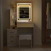 Dressing Table With Drawers Mirror Stool Set Makeup Desk Vanity Table Bedroom