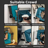 Cordless Nail Gun Staple Electric Stapler Nailer Carpentry 5000 Nails No Battery