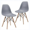 Set of 1/2/4 Tulip Dining Chairs Designer Chairs Wooden Home Office Kitchen
