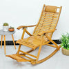 Foldable Recliner Rocking Chair Living Room Balcony Terrace Relax 200kg Loading