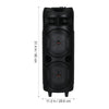 8" RGB Portable FM Bluetooth Speaker Subwoofer Heavy Bass Sound System Party