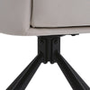 Lounge Armchair Mordern Occasional Chair Accent Chair 180° Swivel Beige Velvet
