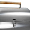 Silver Barrel Barbecue Grill Compact and Versatile BBQ for Outdoor Cooking