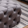 Extra Large Square Coffee Table Chesterfield Footstool Pouffe Seat 70x70cm