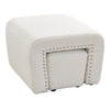 Boucle Window Seat Bed End Sofa Chair Chaise Lounge Nested Bench Pouffe Bedroom