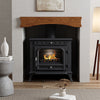 Fireplace Cast Iron Heater Home Logs Burning Flame Effect Living Room Stove 10KW