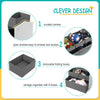 Childrens Storage Shelf Kids Bookshelf Rack w/ 6 Toy Organizer Boxes Playroom