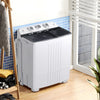 Twin Tub Washing Machine Portable Laundry Machine w/ 4.5 kg Washer &1.5 kg Dryer