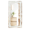 XL RGB LED Mirror Glittery Crystals Diamond Wall Mounted Hanging Mirror Bedroom