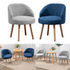Set of 2 Accent Tub Chairs Occasional Lounge Sofa Chair for Living Room Bedroom