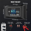 Smart Car Fast Battery Charger 12V/24V for Lead Acid LiFePo4 AGM Battery