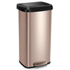 Kitchen 68L Step Trash Can with Soft Close Lid & Deodorizer Compartment