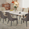 XXL Concealed Retractable Dining Table Extending 150-180cm Table for 6-12 Seater