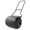 60L Steel Garden Lawn Roller Water Sand Filled Outdoor Grass Roller w/Drain Plug