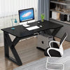 2X K-Shape Black Industrial Metal Table Leg Desk Bench Triangle Cross Frame Legs