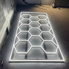 14 Hexagon LED Lighting Detailing Garage Workshop Retail Car Showroom Barber UK