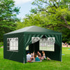 4x3m Heavy Duty Marquee Gazebo Waterproof Outdoor Garden Canopy Party Tent Green