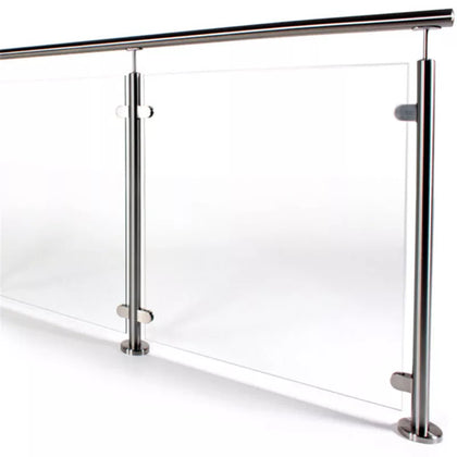 Balustrade Glass Panels 10mm Toughened 316 Stainless Steel Posts Railing Decking