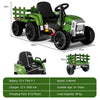 12V Kids Ride On Tractor W/ Trailer Electric 3-Gear-Shift Ground Loader Toy Car