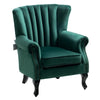 High Wing Back Armchair Accent Chair Fireside Lounge Single Sofa Seat