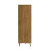 Dusk Heidi Light Oak & Brass 3 Door Triple Wardrobe with Drawers RRP £899