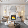 Modern Accent Mirror Wall Mounted Round Mirror Hallway Living Room Bedroom Decor