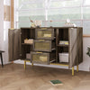 Sideboard Cabinet Cupboard Storage Drawers and Doors for Living Room, Bedroom