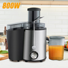 800W Juicer Machine Fruit Veg&Citrus Centrifugal 2 Speeds Electric Extractor UK