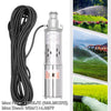 Solar Powered Water Pump 24V Submersible Bore Hole Deep Well Pump Farm + Ranch