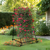 Large Climbing Plant Support Stand Garden Trellis Cucumber Pea Bean Trellis Net