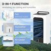 Evaporative Air Cooler Humidifier Home Office with remote 5L OPEN BOX