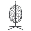 Hanging Egg Chair Rattan Outdoor Indoor Patio Garden Swing Chairs With Cushion