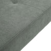 Modern Fabric 3 Seater Sofa Recliner Sleeper Sofa Bed Single With Solid Wood Leg